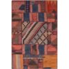 Persischer Patchwork-Kilim-Teppich Handgewebt Milani