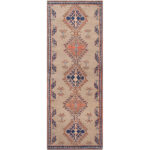 Vintage Persischer handgeknüpfter Patchwork-Teppich Harat