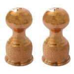 Set aus 2 persischen Kupfer-Salz- und Pfefferstreuern Viana