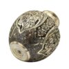 Handgefertigte persische Kupfervase dekorativ mit Leili- & Majnoon-Design
