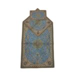 Persische Termeh-Gebetsmatte Luxus Islamische Sajada Blau