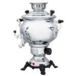 Persischer Elektrischer Samowar Traditionelles Design Teekocher 4,5-Liter