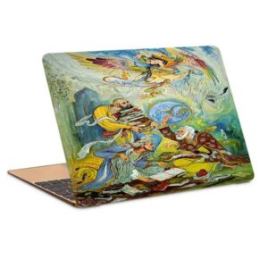15,6 Zoll Laptop-Aufkleber Modell Miniaturkunstmalerei