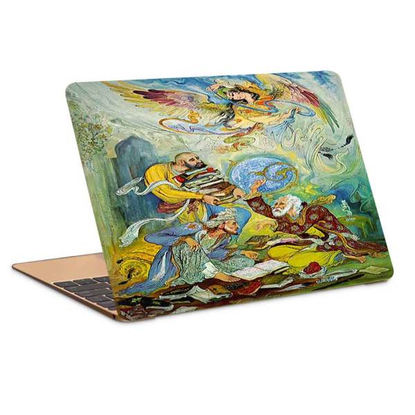 15,6 Zoll Laptop-Aufkleber Modell Miniaturkunstmalerei