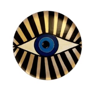 Handgemalter dekorativer Keramikteller Nazar III