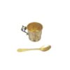 Persisches Messing-Tee- und Kaffeeset - Vintage-Stil