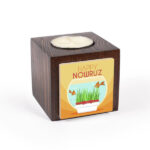 Persischer Holzwürfel-Teelichthalter Nowrouz (2X)