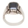 Persischer Hämatit-Silberring mit Hadid-Gemstone für Männer Mahan