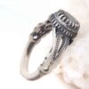 Persischer Hämatit-Silberring mit Hadid-Gemstone für Männer Hamta