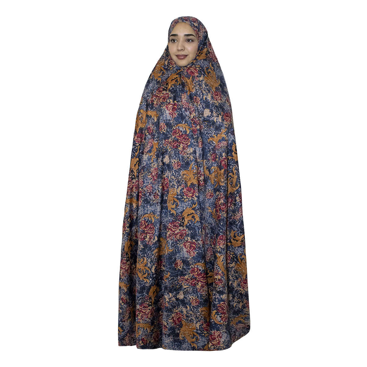 Iranischer Kultur-Chador für Frauen – Farbenfroh, Ideal für den Alltag und das Gebet, Garten