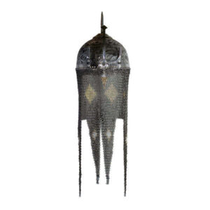Grau Mittelalterlicher Osmanischer Islamischer Helm