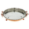 Persische Kupfer Serviertablett Hammered Special