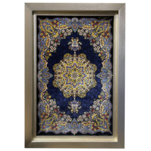 Handgeknüpfter persischer Wandteppich aus Tabriz, der Lachak Toranj darstellt