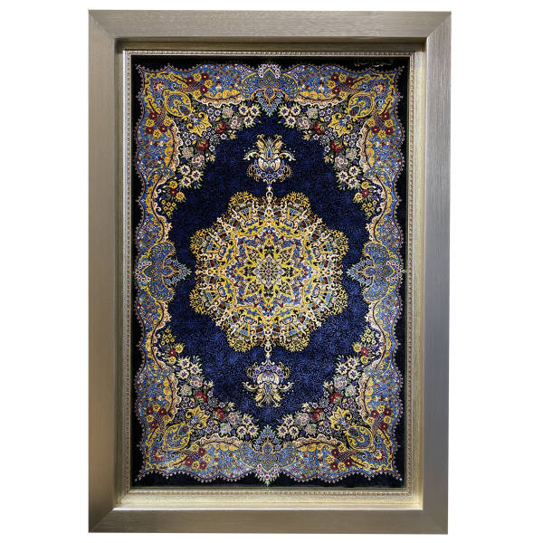 Handgeknüpfter persischer Wandteppich aus Tabriz, der Lachak Toranj darstellt