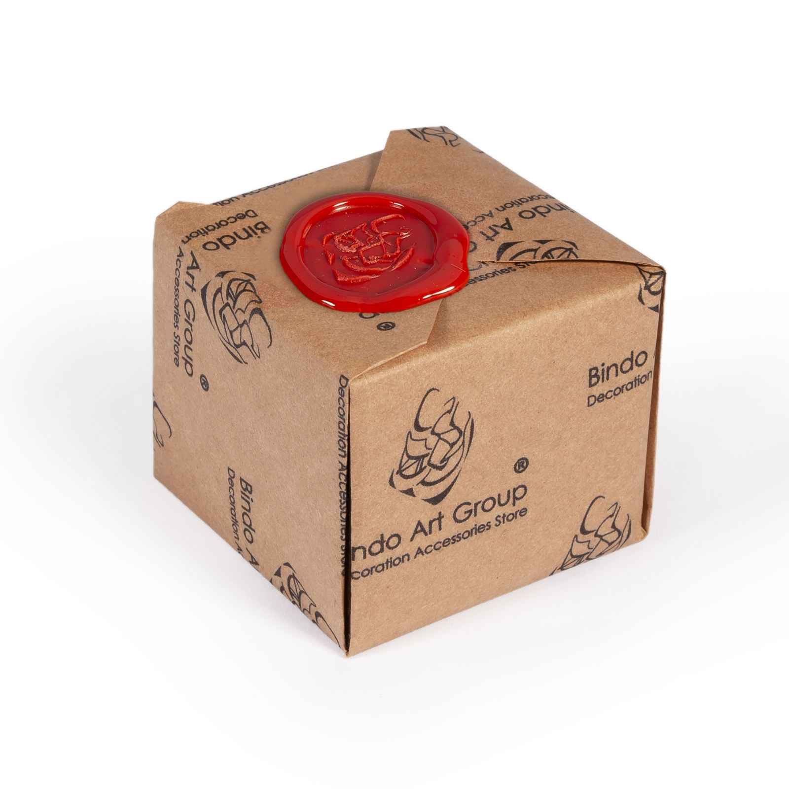 Persischer Holzwürfel-Teelichthalter Barf (2X)