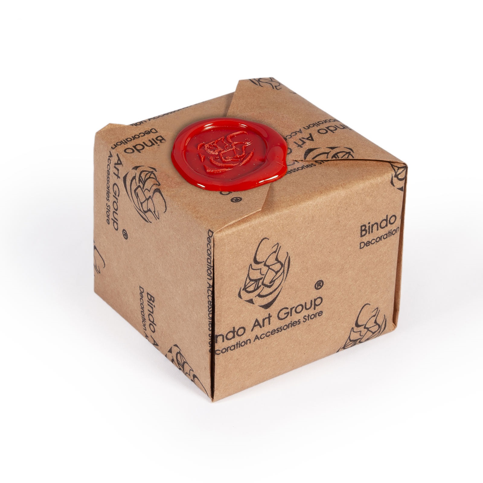 Persischer Holzwürfel-Teelichthalter Liebe (2X)