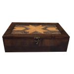 Holz-Teebeutel-Organizer-Box mit Fächern Arka