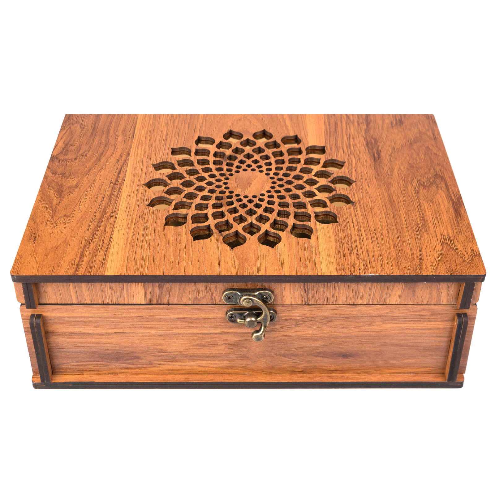 Herrenkrawatte, Taschentuch & Manschettenknöpfe Set – Luxuriös Darya