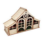 Vertikale Holz-Teebeutel-Organizer-Box Kolbeh