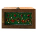 Holz-Teebeutel-Organizer-Box mit Fächern Mahsan