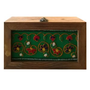 Holz-Teebeutel-Organizer-Box mit Fächern Mahsan