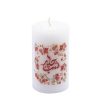 Säulenkerze – Shabe Chele Stil, Ideal für Yalda Dekoration (2x)