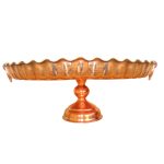 Persische Kupfer Serviertablett Hammered Takin