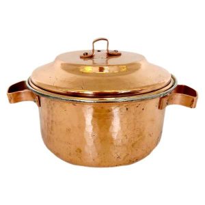 Persischer Kupfertopf – Traditionelles gehämmertes Kochdesign Darya