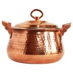Persischer Kupfertopf – Traditionelles gehämmertes Kochdesign Darya II