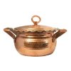 Persischer Kupfertopf – Traditionelles gehämmertes Kochdesign Roségold