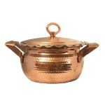 Persischer Kupfertopf – Traditionelles gehämmertes Kochdesign Roségold