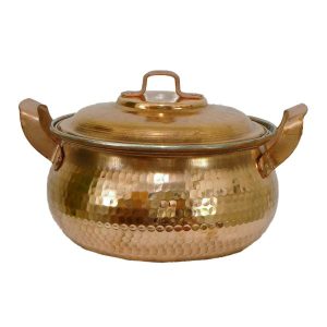 Persischer Kupfertopf – Traditionelles gehämmertes Kochdesign Roségold II