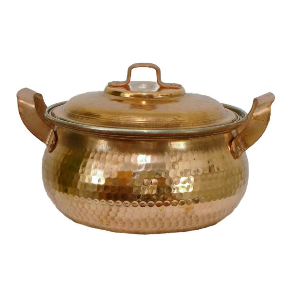 Persischer Kupfertopf – Traditionelles gehämmertes Kochdesign Roségold II