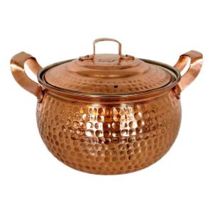 Persischer Kupfertopf – Traditionelles gehämmertes Kochdesign Sahel II