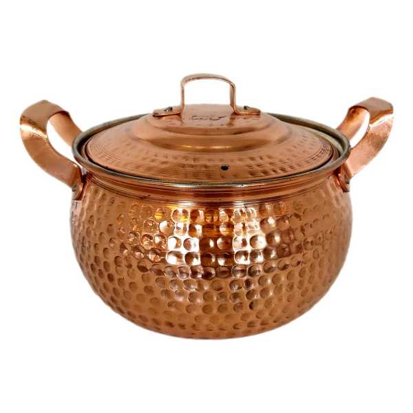 Persischer Kupfertopf – Traditionelles gehämmertes Kochdesign Sahel II