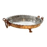 Persische Kupfer Serviertablett Hammered Sana