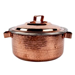 Persischer Kupfertopf – Traditionelles gehämmertes Kochdesign Kamani