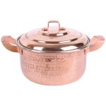 Persischer Kupfertopf – Traditionelles gehämmertes Kochdesign Zanjani