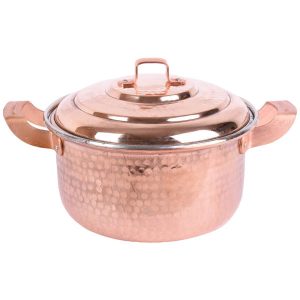 Persischer Kupfertopf – Traditionelles gehämmertes Kochdesign Zanjani