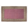 Iranisches Tischtuch: Isfahans traditionelle Kalamkari Blockdruck Pinky