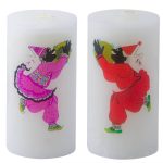Nowruz-Kerze mit Haji Firouz – Saisonal und symbolisch (2x)