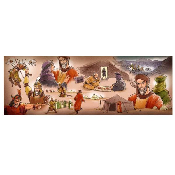 Karbala Porträt Islamische Wandteppich Banner