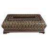 Handgefertigte persische Holz-Taschentuchbox – Khatamkari Nafis