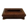 Handgefertigte persische Holz-Taschentuchbox – Khatamkari Vira