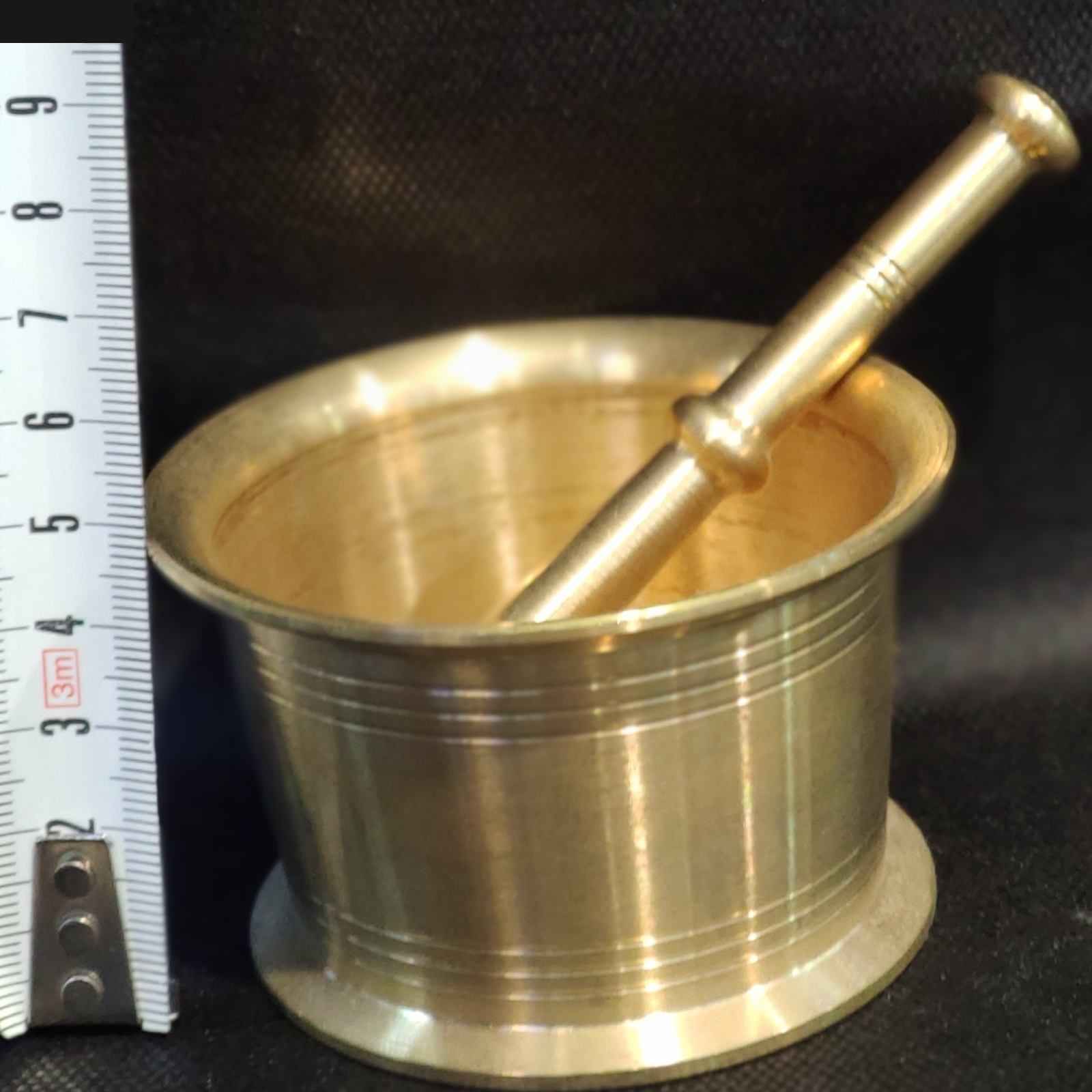 Messingmörser & Stößel Set im traditionellen persischen Stil Karen