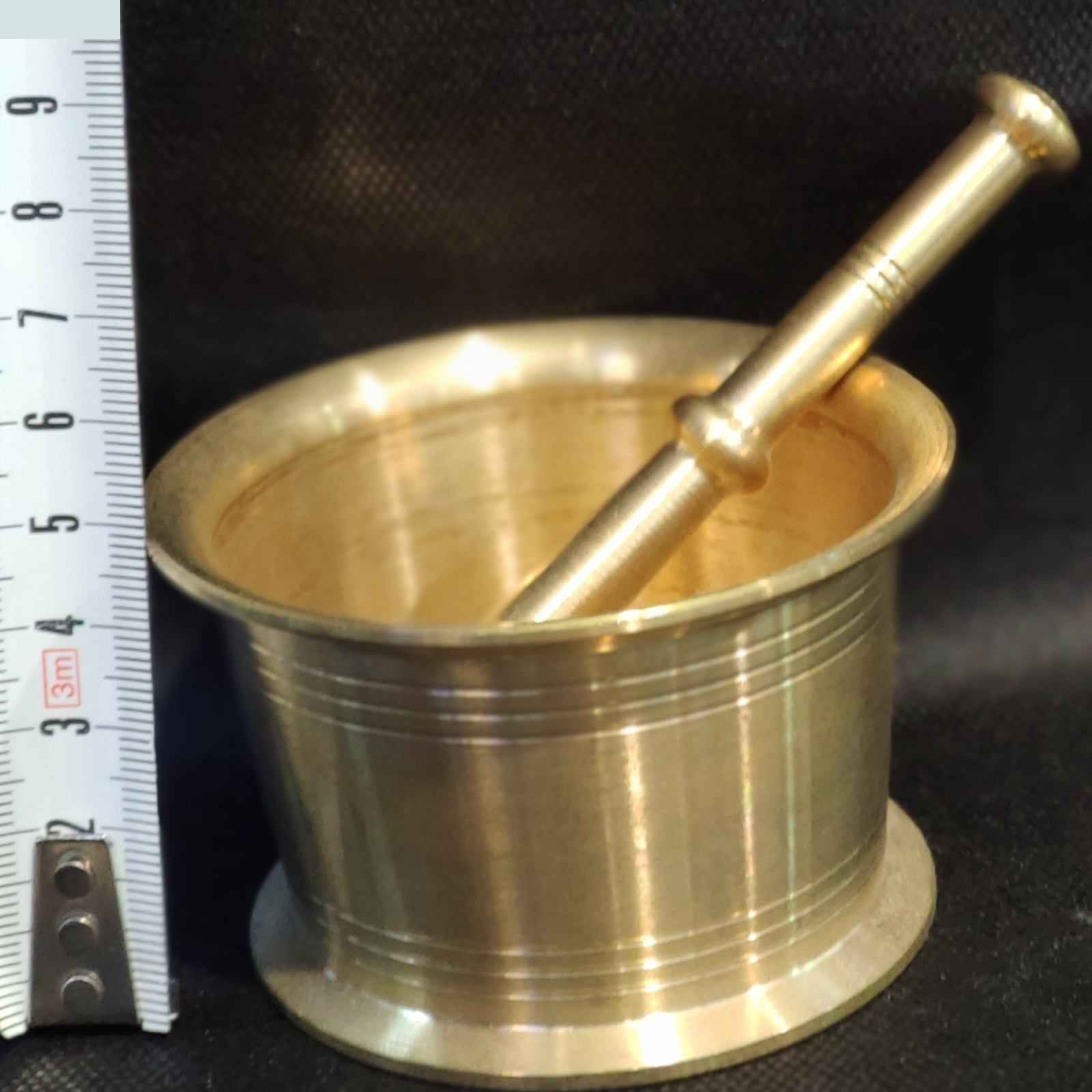 Messingmörser & Stößel Set im traditionellen persischen Stil Sigol