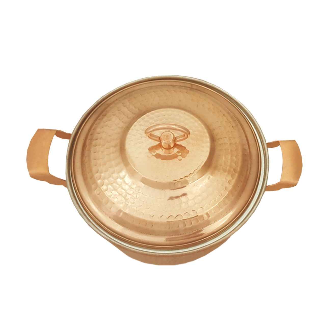 Persischer Kupfertopf – Traditionelles gehämmertes Kochdesign Tabaan II