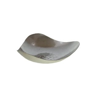 Kupfer-Dessertschale zum Servieren, traditionell gehämmert Triangle