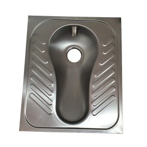 Persische Edelstahl-Kauern Toilettenwanne – Premium Kauern Wanne