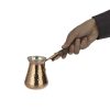 Türkische Kaffeekanne - Traditionell gehämmerter Kupfer-Cezve / Ibrik, Darya